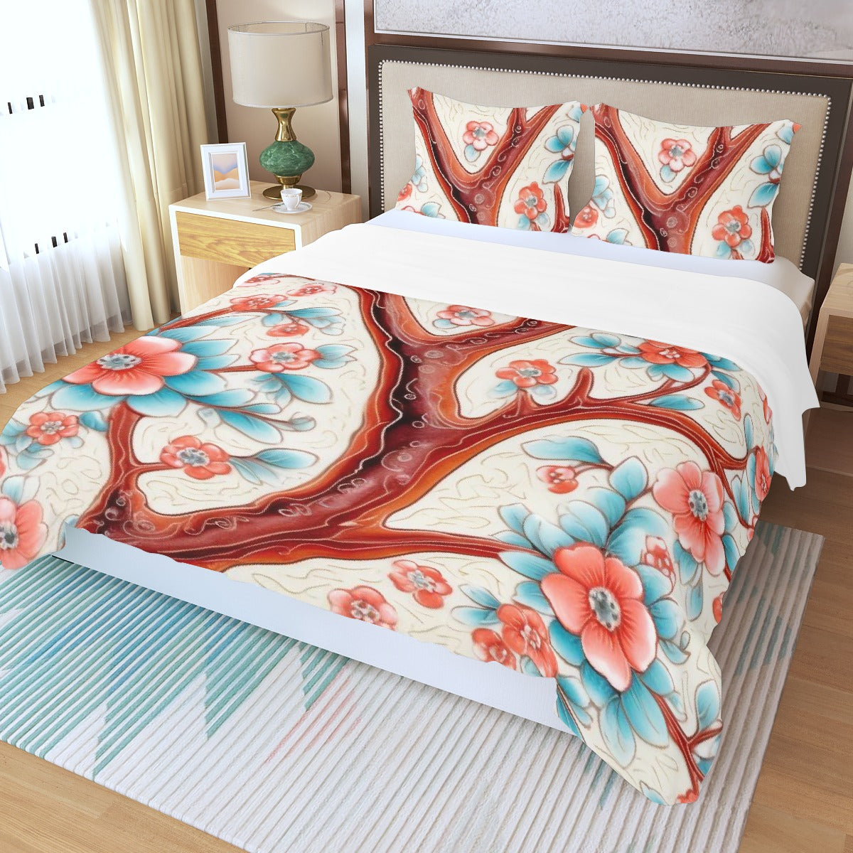 Three Piece Duvet Bedding Set