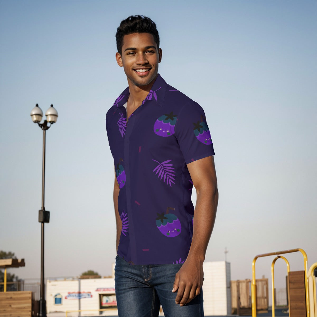 All-Over Print Men's short sleeve Shirt