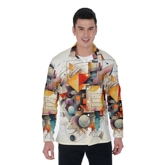 All-Over Print Men's Long Sleeve Shirt