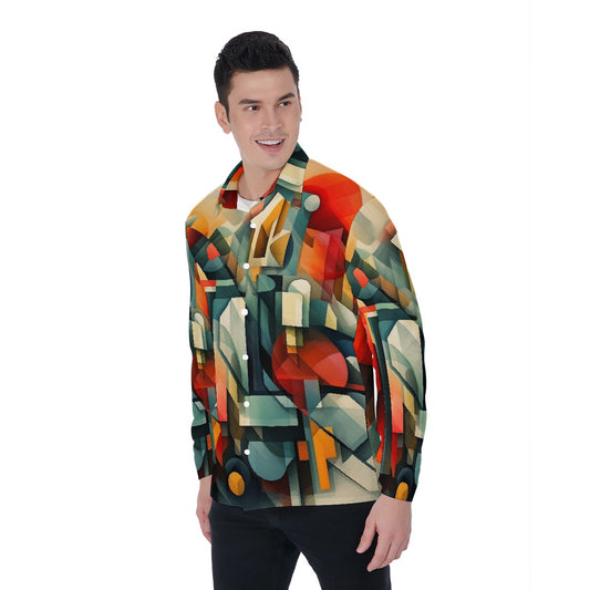 All-Over Print Men's Long Sleeve Shirt