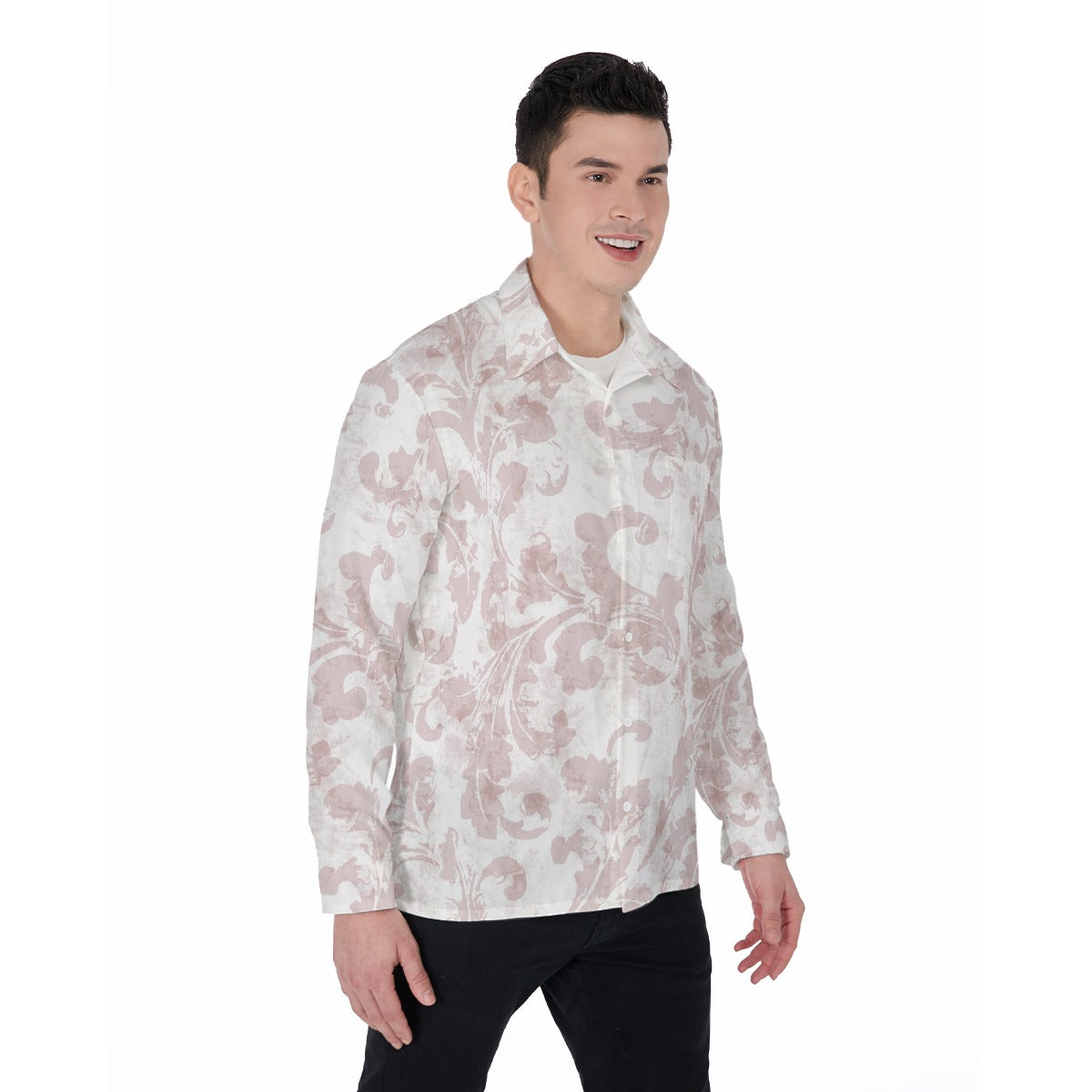 All-Over Print Men's Long Sleeve Shirt