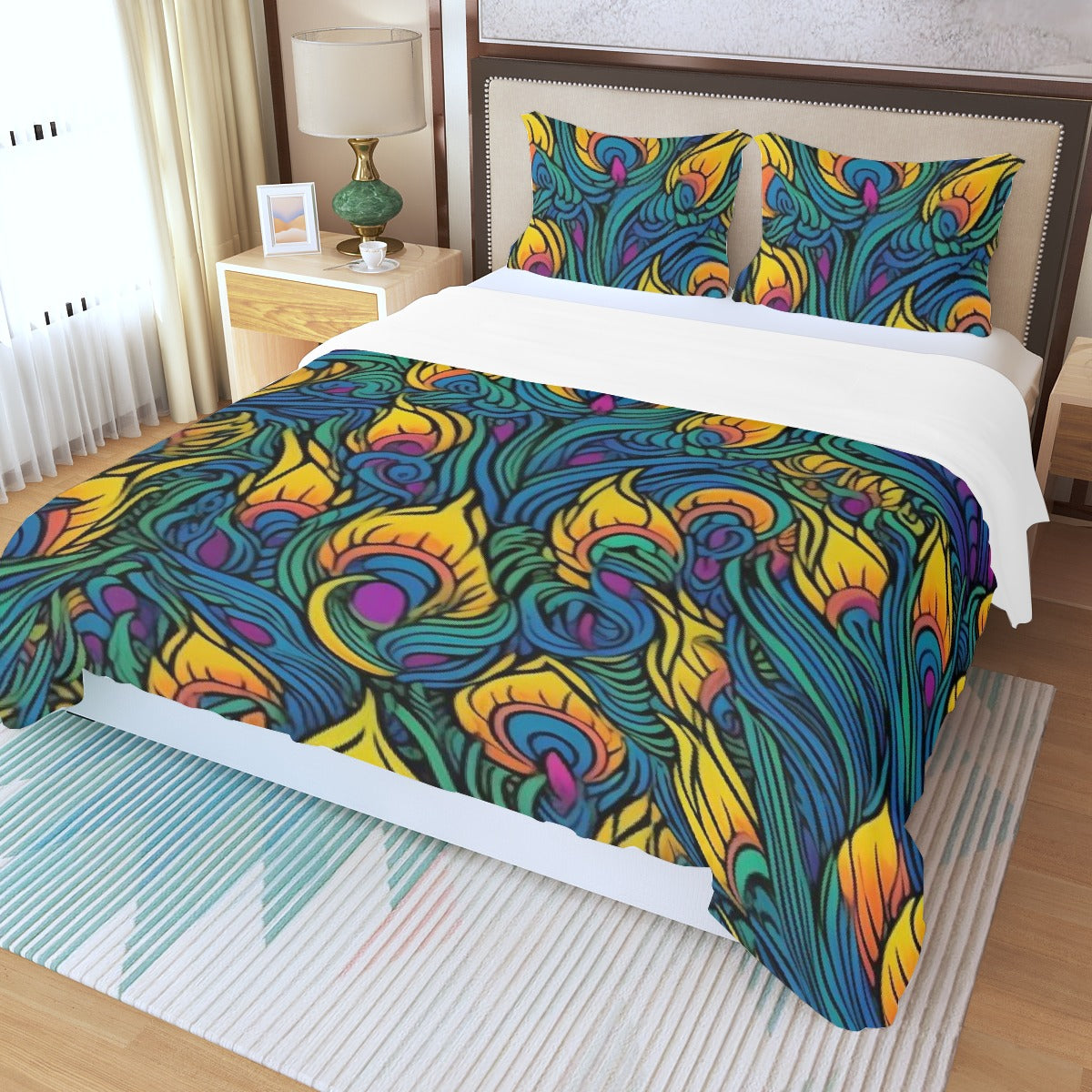 Three Piece Duvet Bedding Set