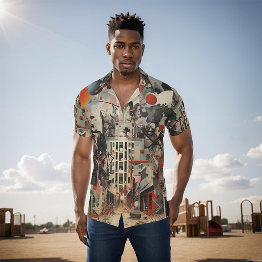 All-Over Print Men's short sleeve Shirt