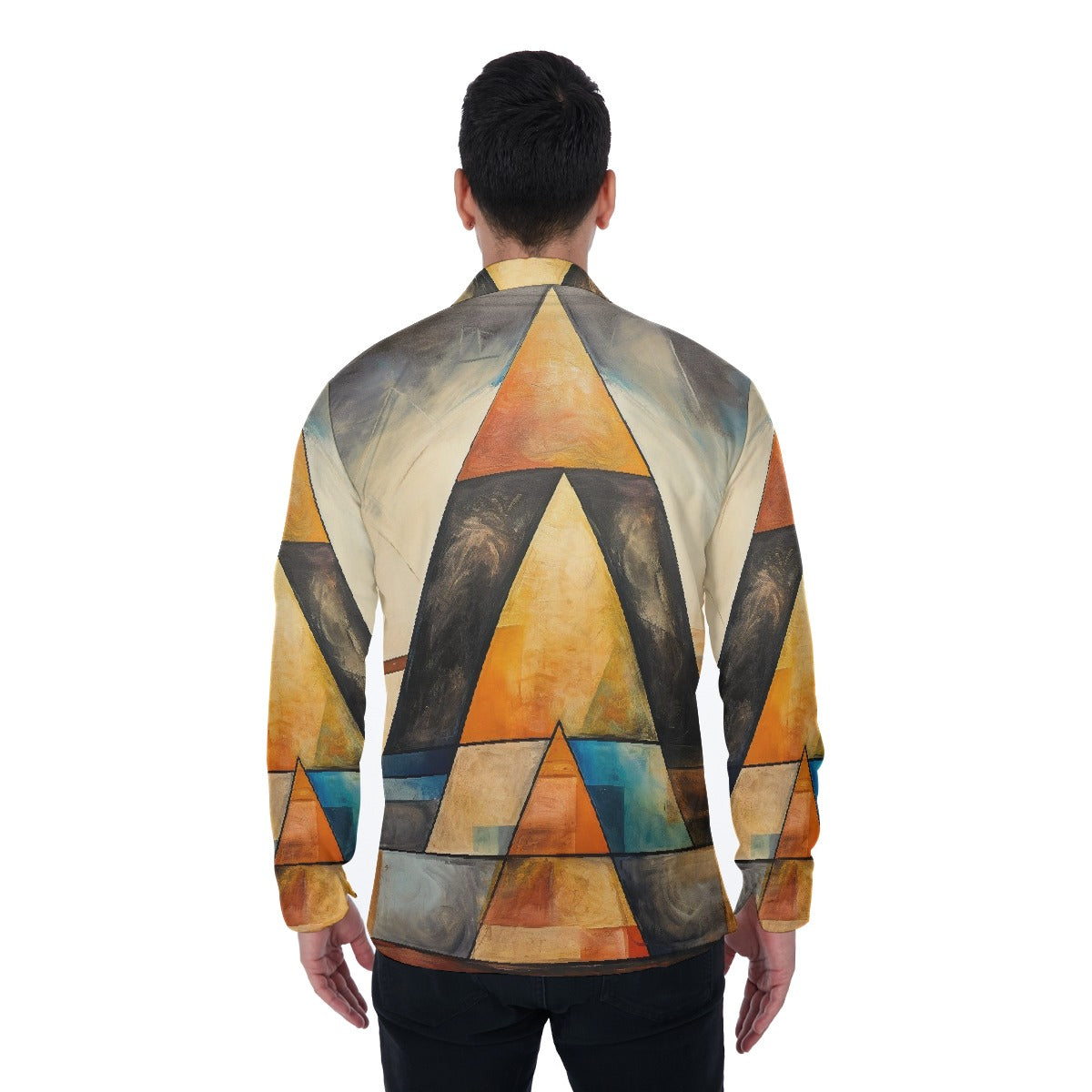 All-Over Print Men's Long Sleeve Shirt