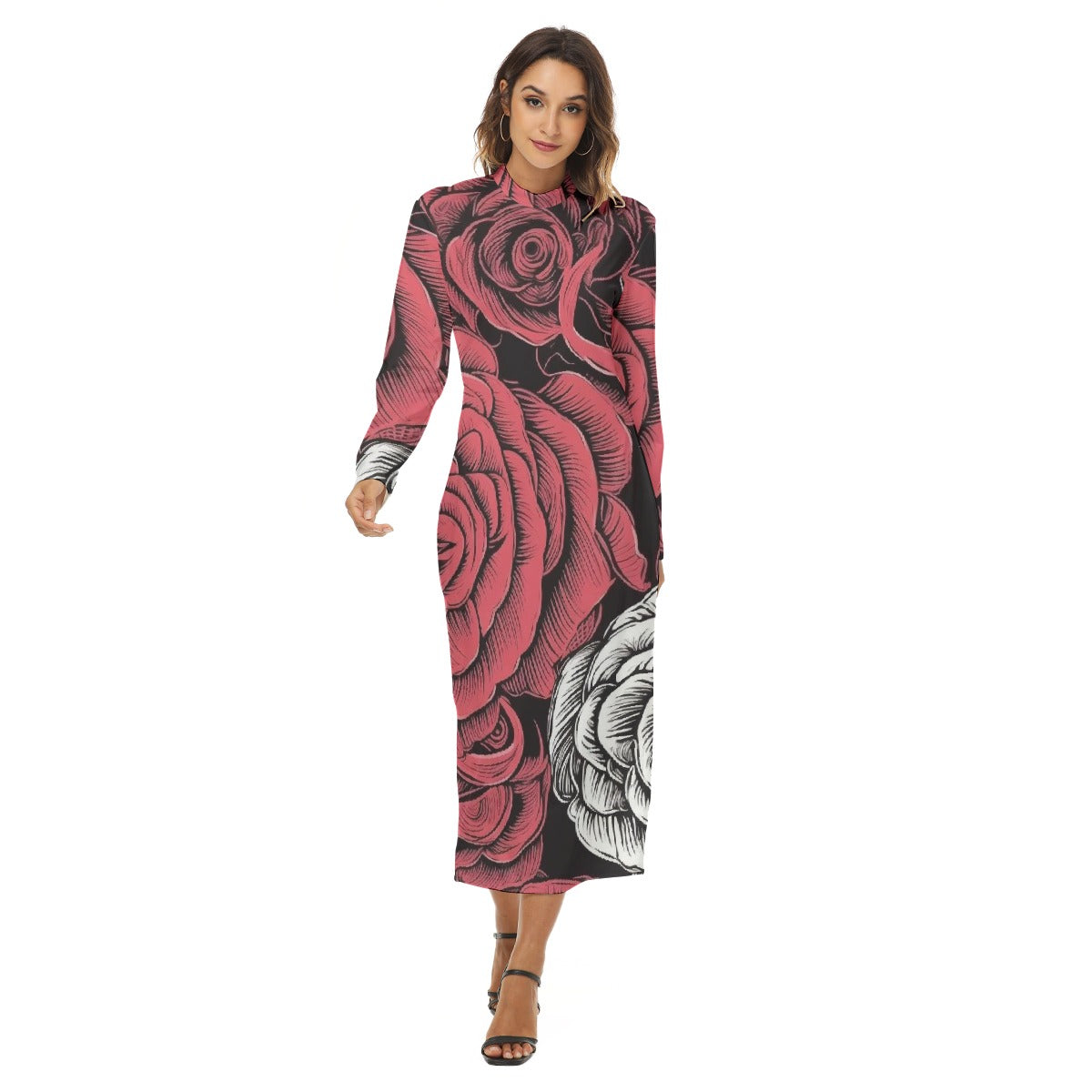 All-Over Print Women's Hip Dress