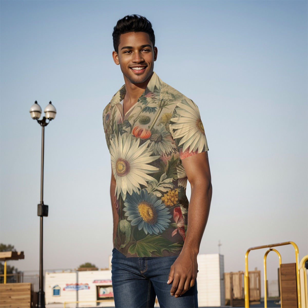 All-Over Print Men's short sleeve Shirt