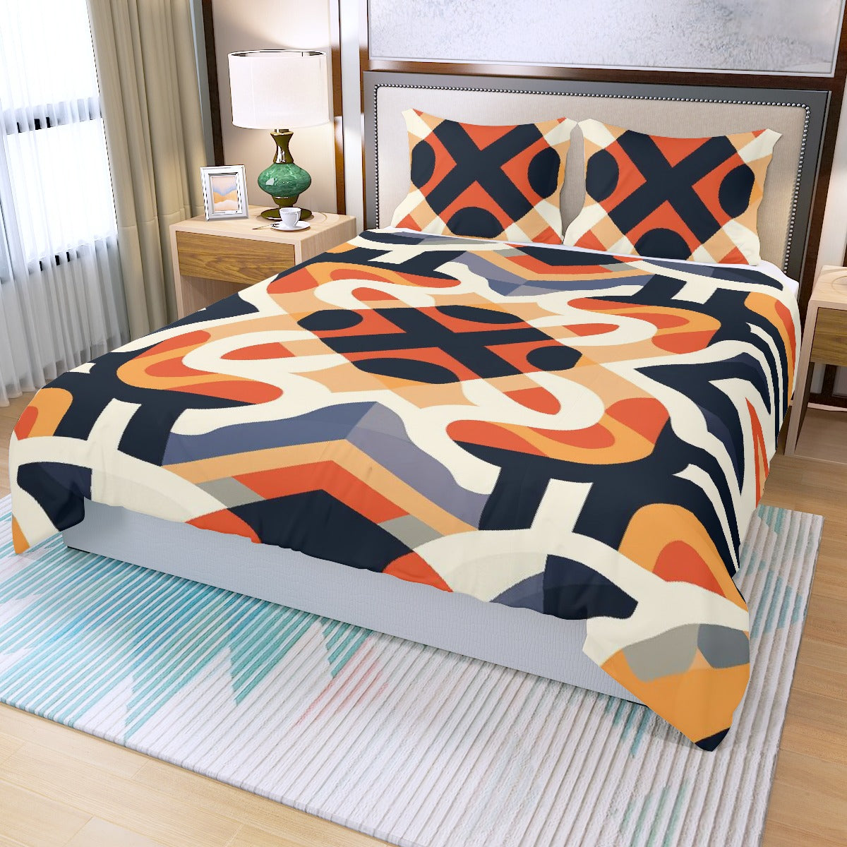 Three Piece Duvet Bedding Set