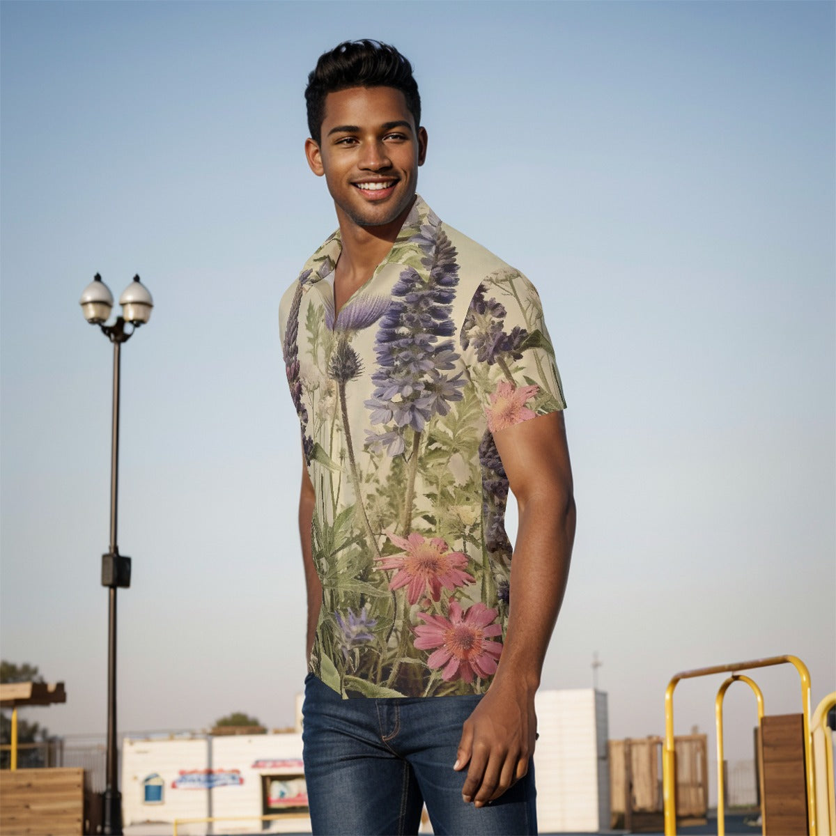 All-Over Print Men's short sleeve Shirt