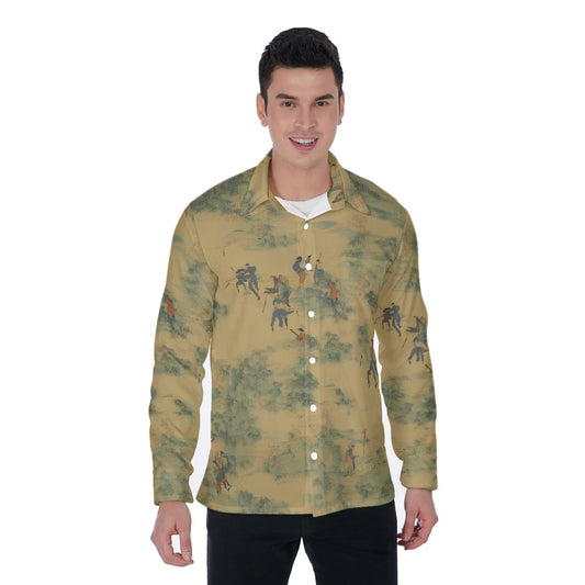 All-Over Print Men's Long Sleeve Shirt