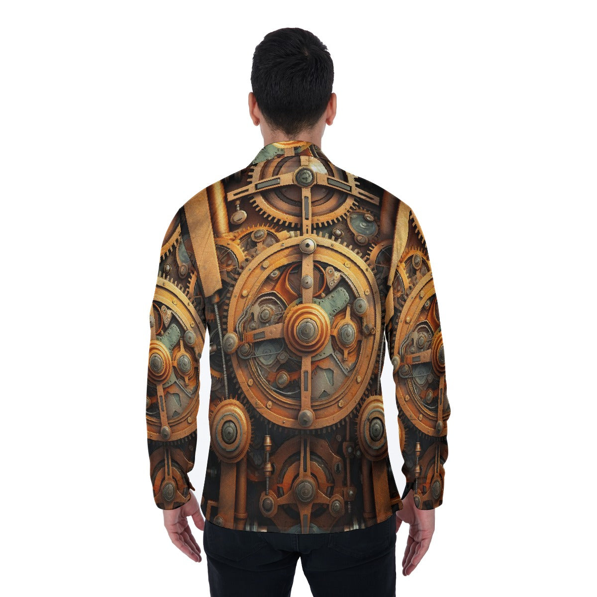 All-Over Print Men's Long Sleeve Shirt