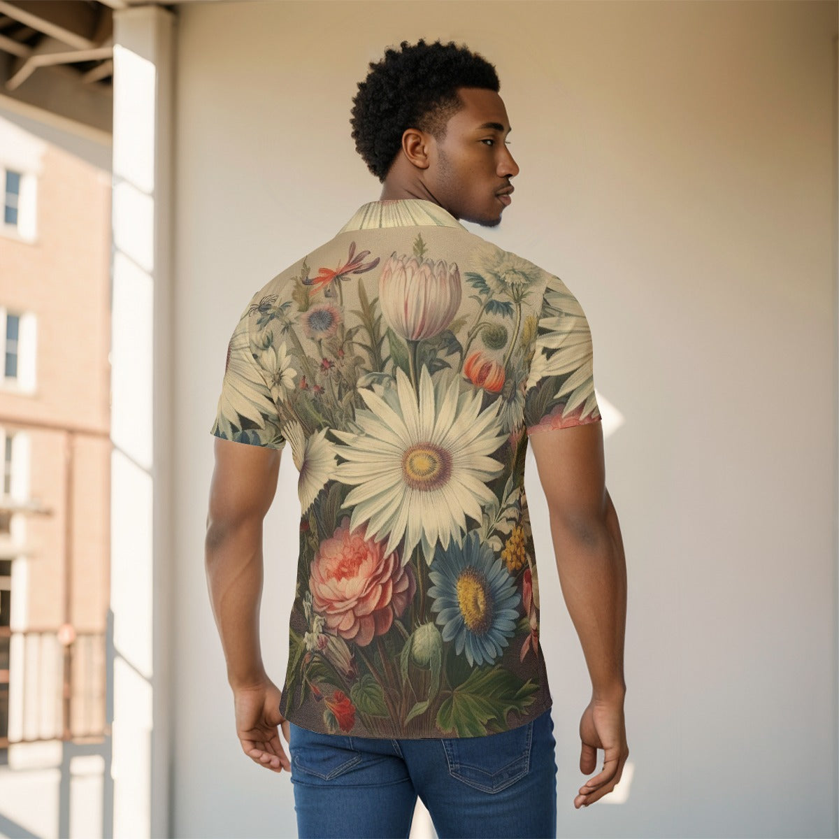 All-Over Print Men's short sleeve Shirt