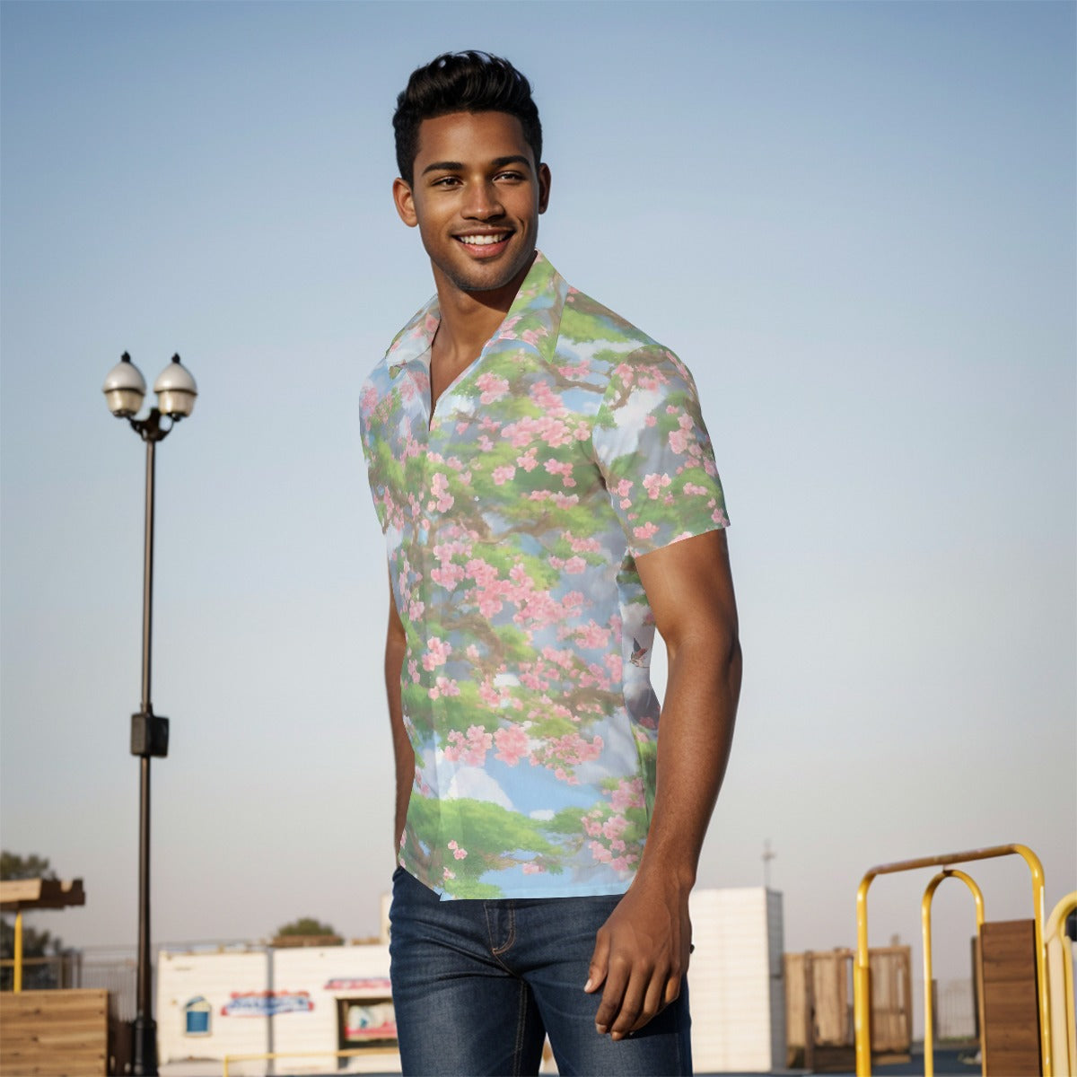 All-Over Print Men's short sleeve Shirt