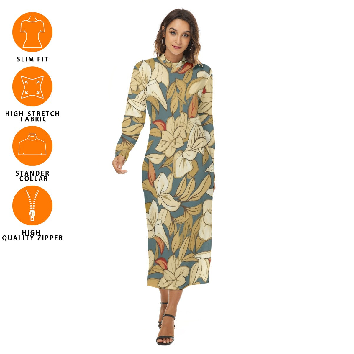 All-Over Print Women's Hip Dress