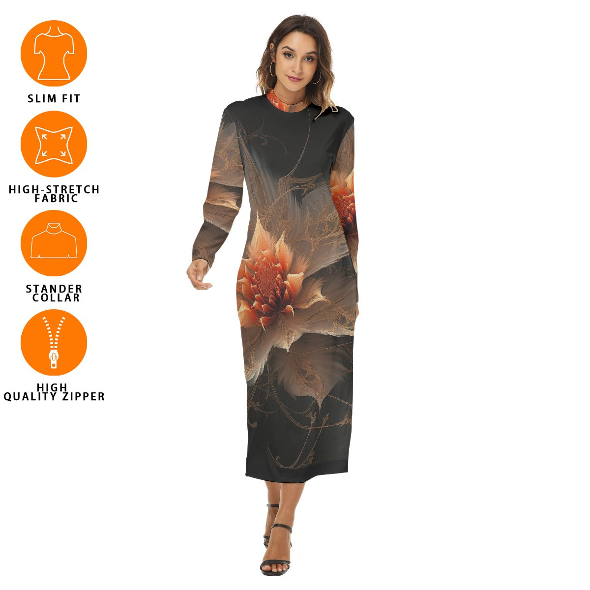 All-Over Print Women's Hip Dress