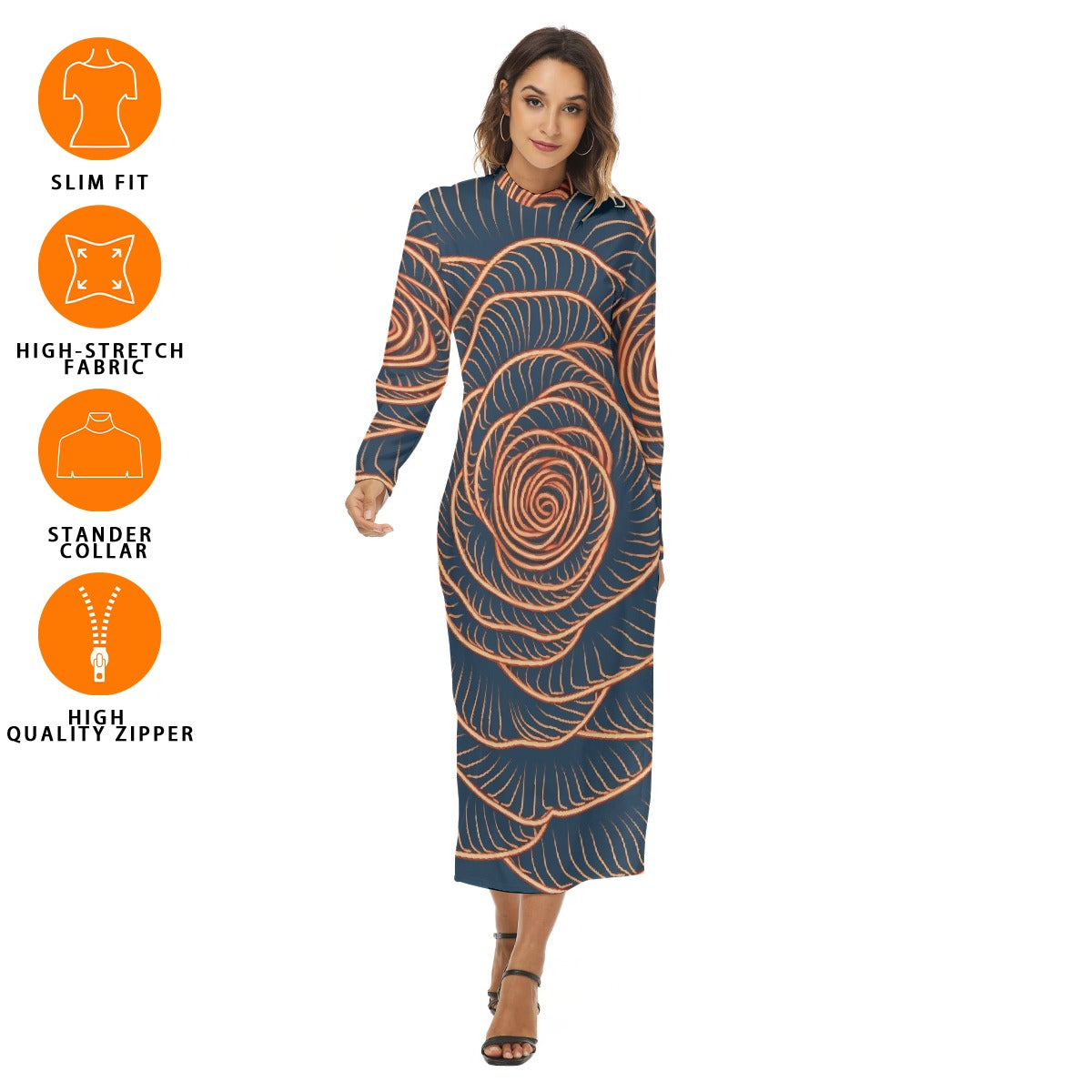 All-Over Print Women's Hip Dress