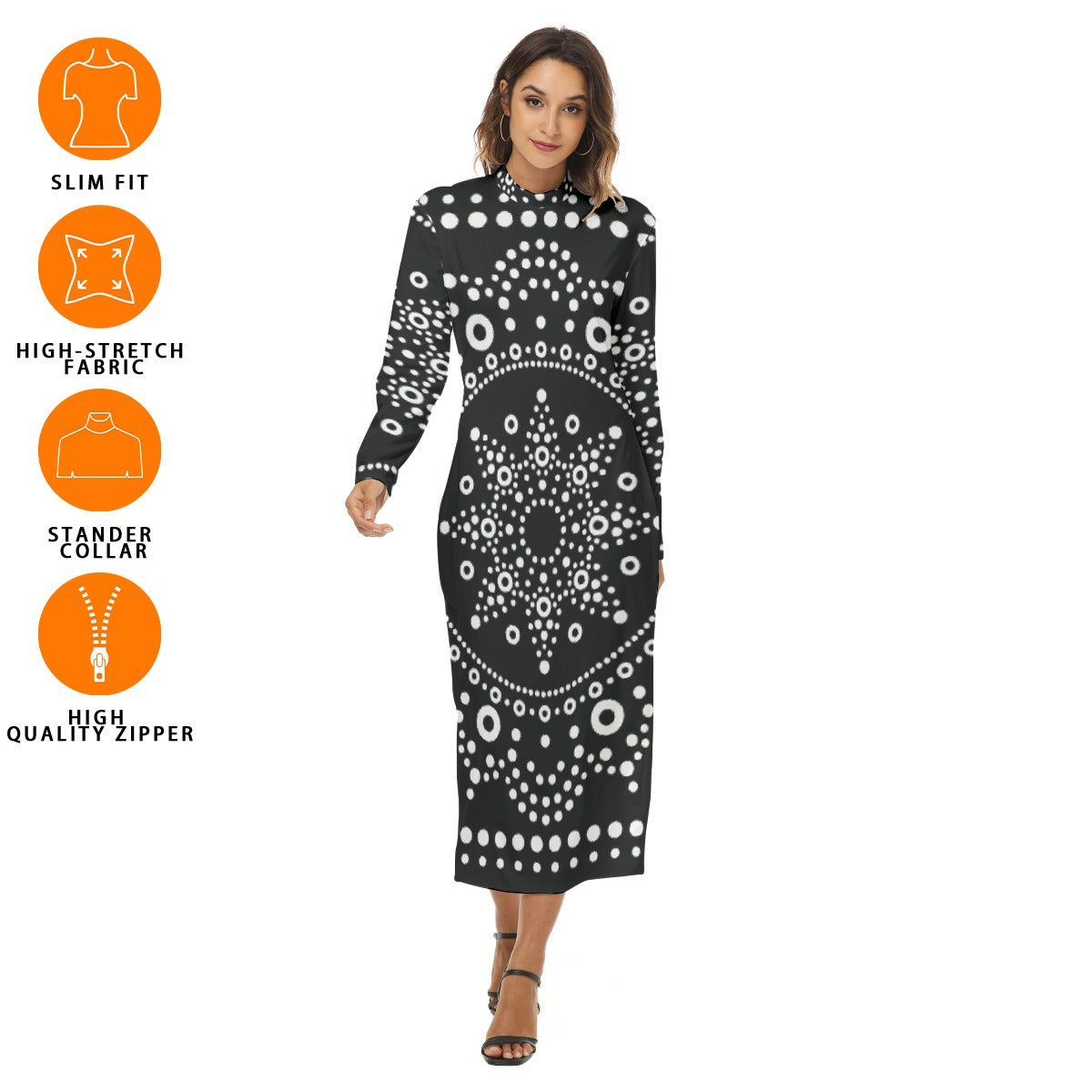 All-Over Print Women's Hip Dress