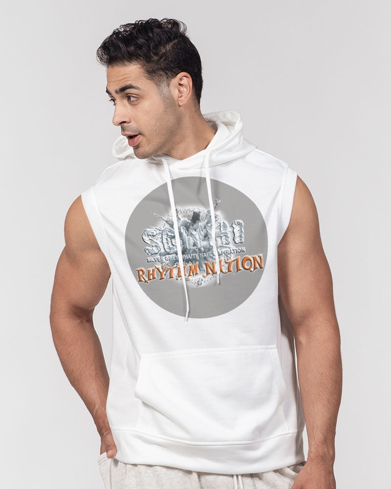 SGWHI Rhythm Nation & Mark Boyce Men's All-Over Print Heavyweight Sleeveless Hoodie