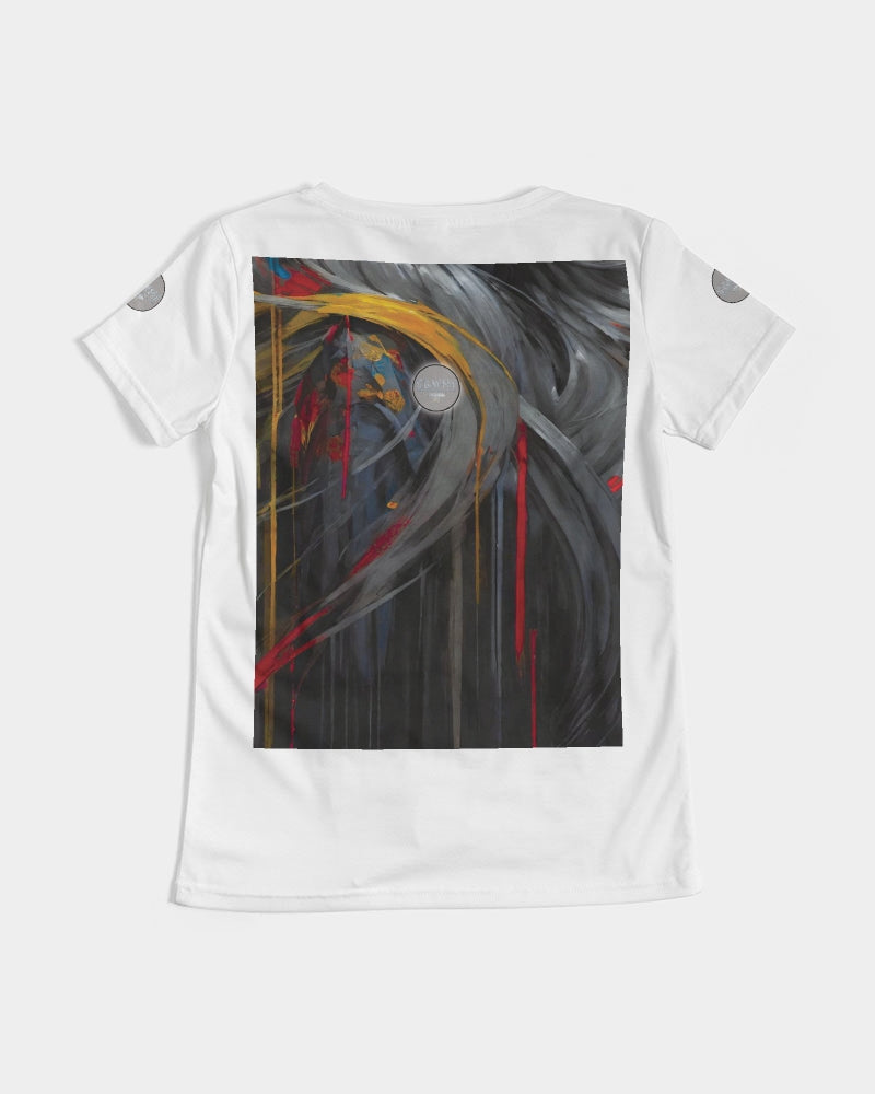 Asian Collection (Part 2 ) Women's All-Over Print V-Neck Tee