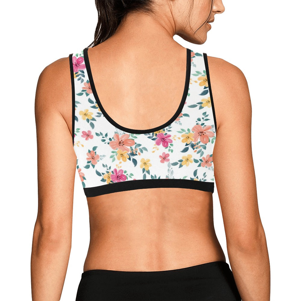 Women's All Over Print Sports Bra (Model T52)