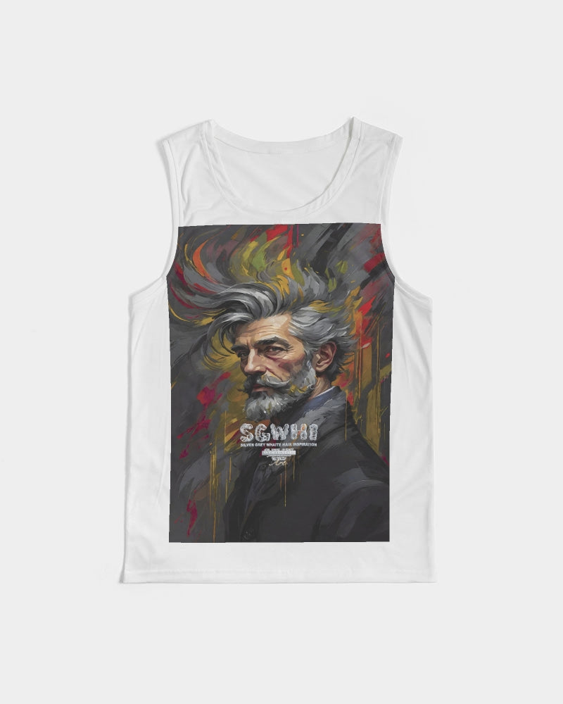 White Knight,  Men's All-Over Print Sport Tank