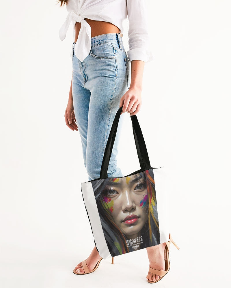 Asian Collection (Part 2 ) Canvas Zip Tote