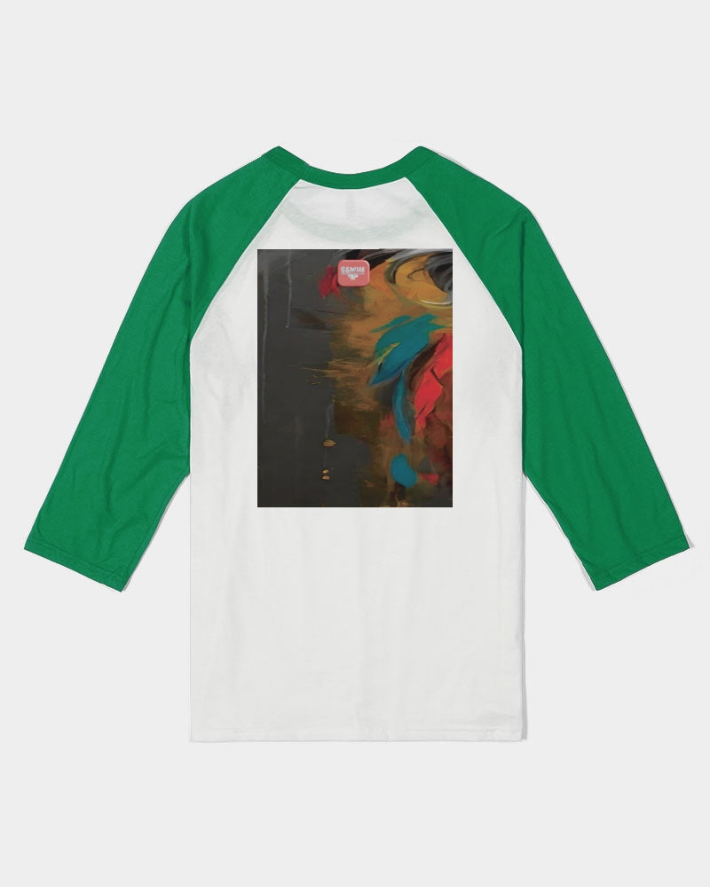 South Asian Knight Unisex Three-Quarter Sleeve Baseball Tee | Bella + Canvas