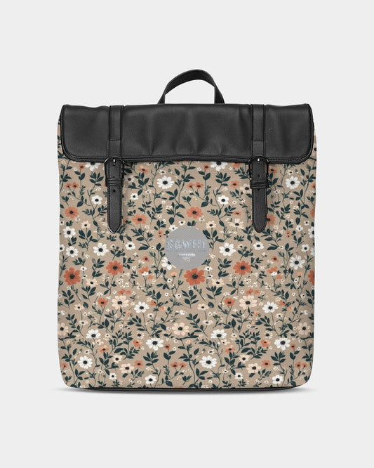 Busy and pretty Casual Flap Backpack