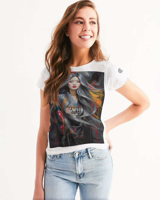 This is part three of a three part collection  Women's All-Over Print Tee