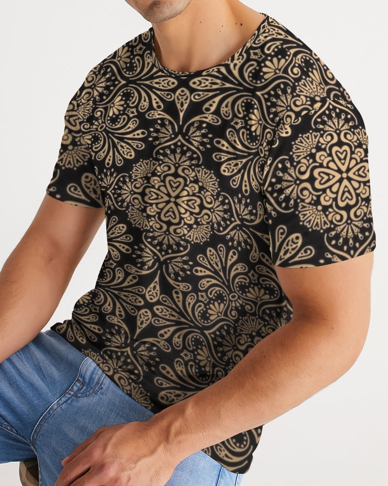 Man of Elegance Men's All-Over Print Tee