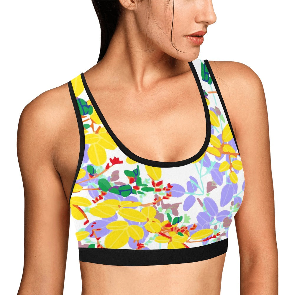 Women's All Over Print Sports Bra (Model T52)