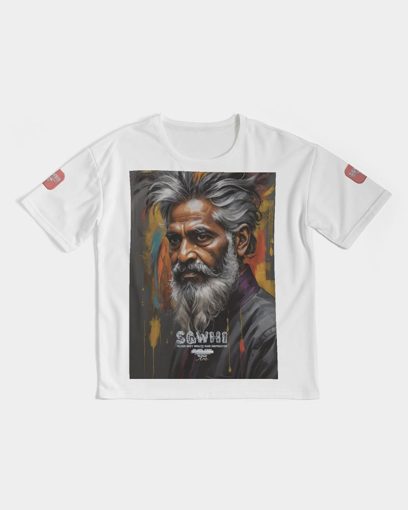 South Asian Knight Men's All-Over Print Premium Heavyweight Tee