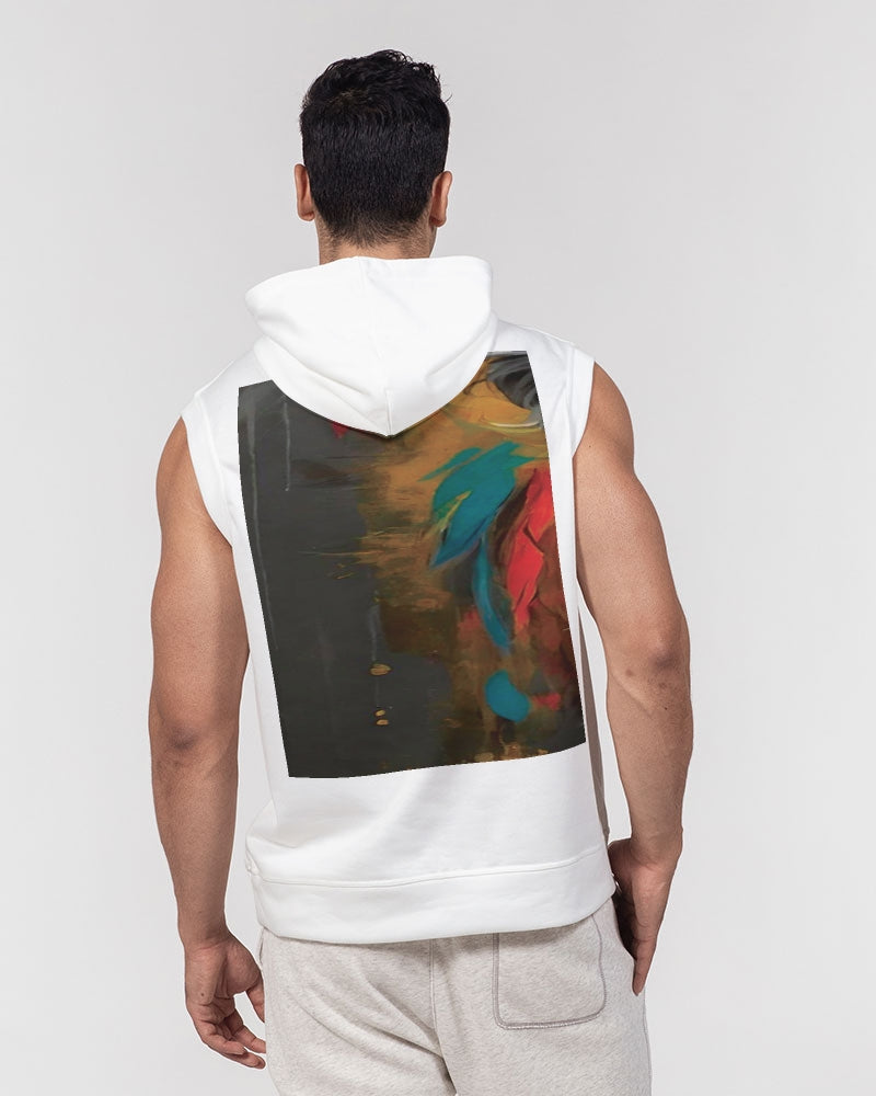 South Asian Knight Men's All-Over Print Heavyweight Sleeveless Hoodie