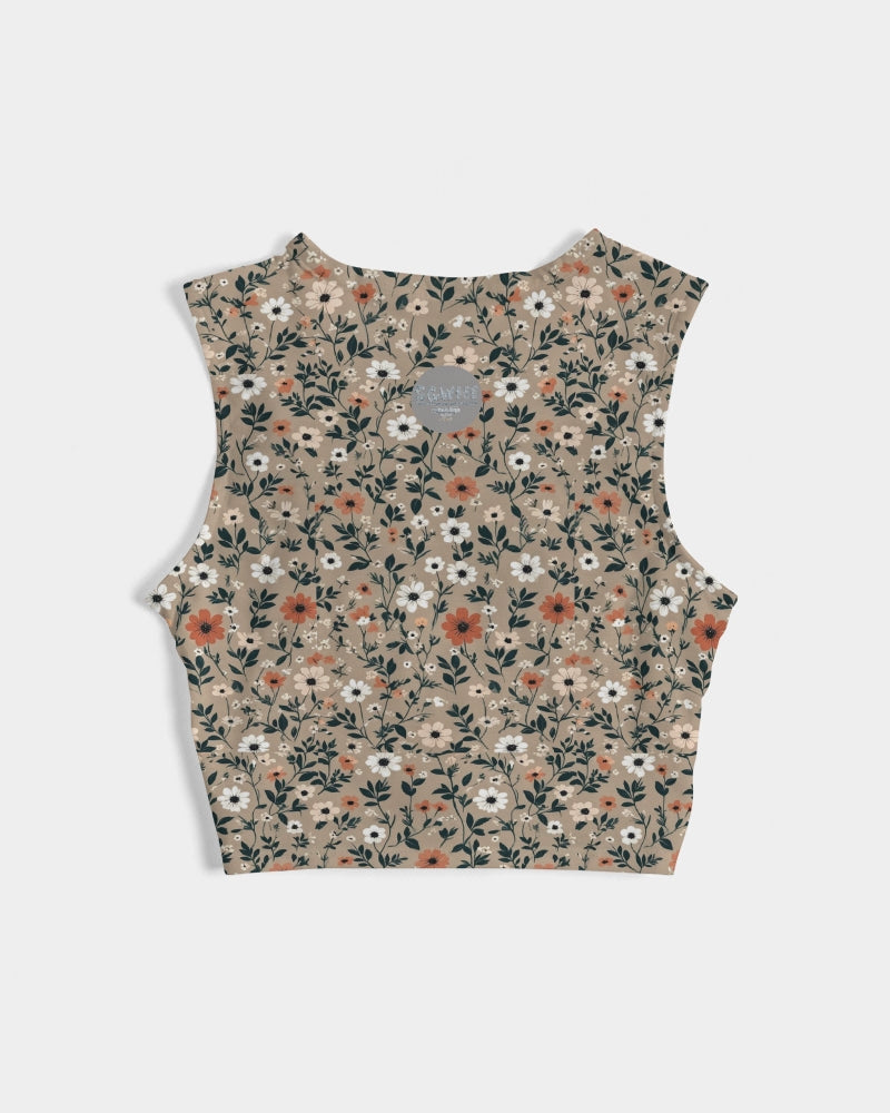 Busy and pretty Women's  All-Over Print Twist-Front Tank