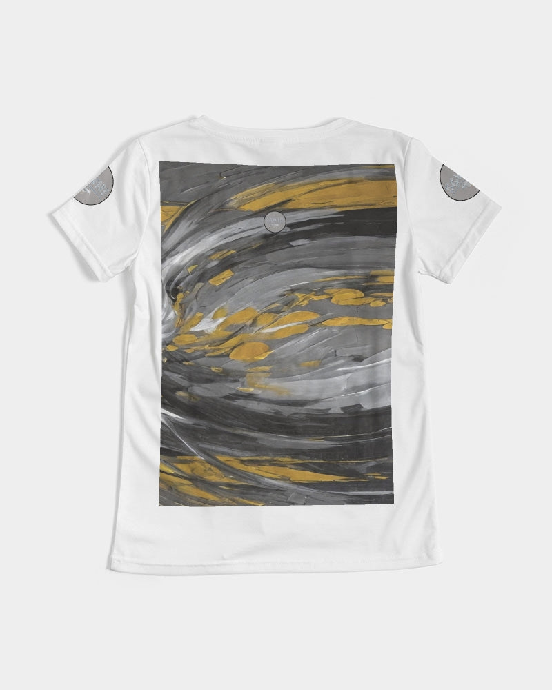 Black Sister Collection [Part 2 ] Women's All-Over Print V-Neck Tee