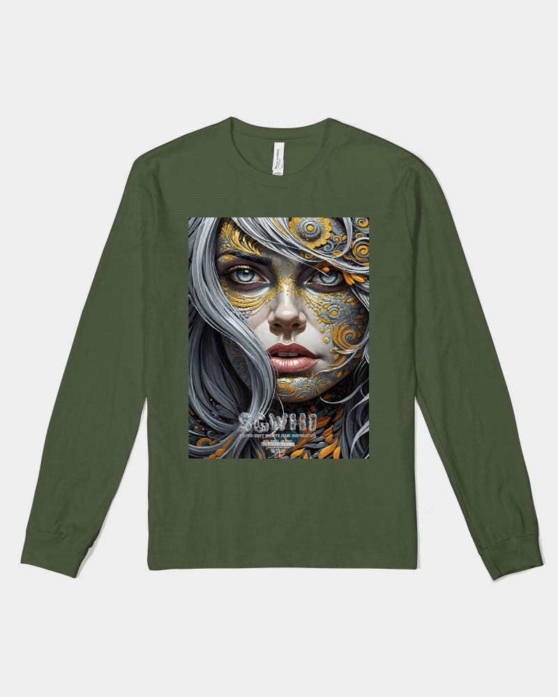 Sweet Silver Yellow Flower Grey Hair sister.[Part three] Unisex Jersey Long Sleeve Tee | Bella + Canvas