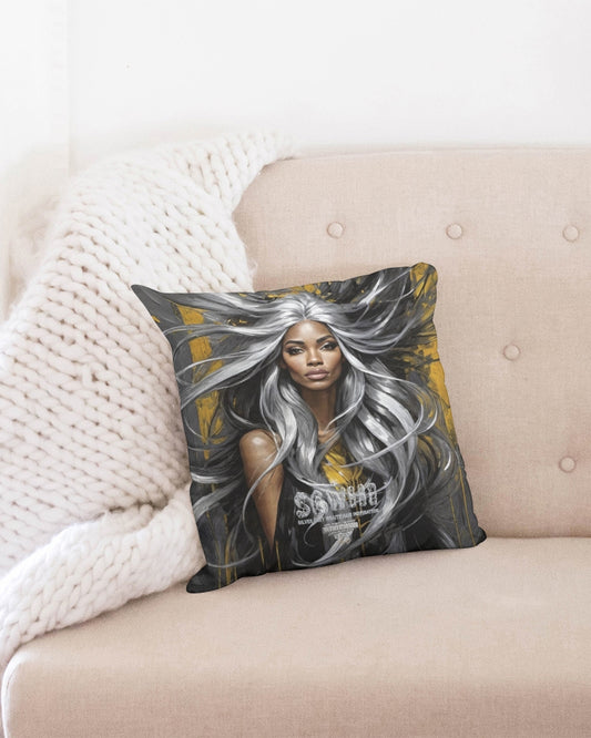 Black Sister Collection [Part 2 ] Throw Pillow Case 16"x16"