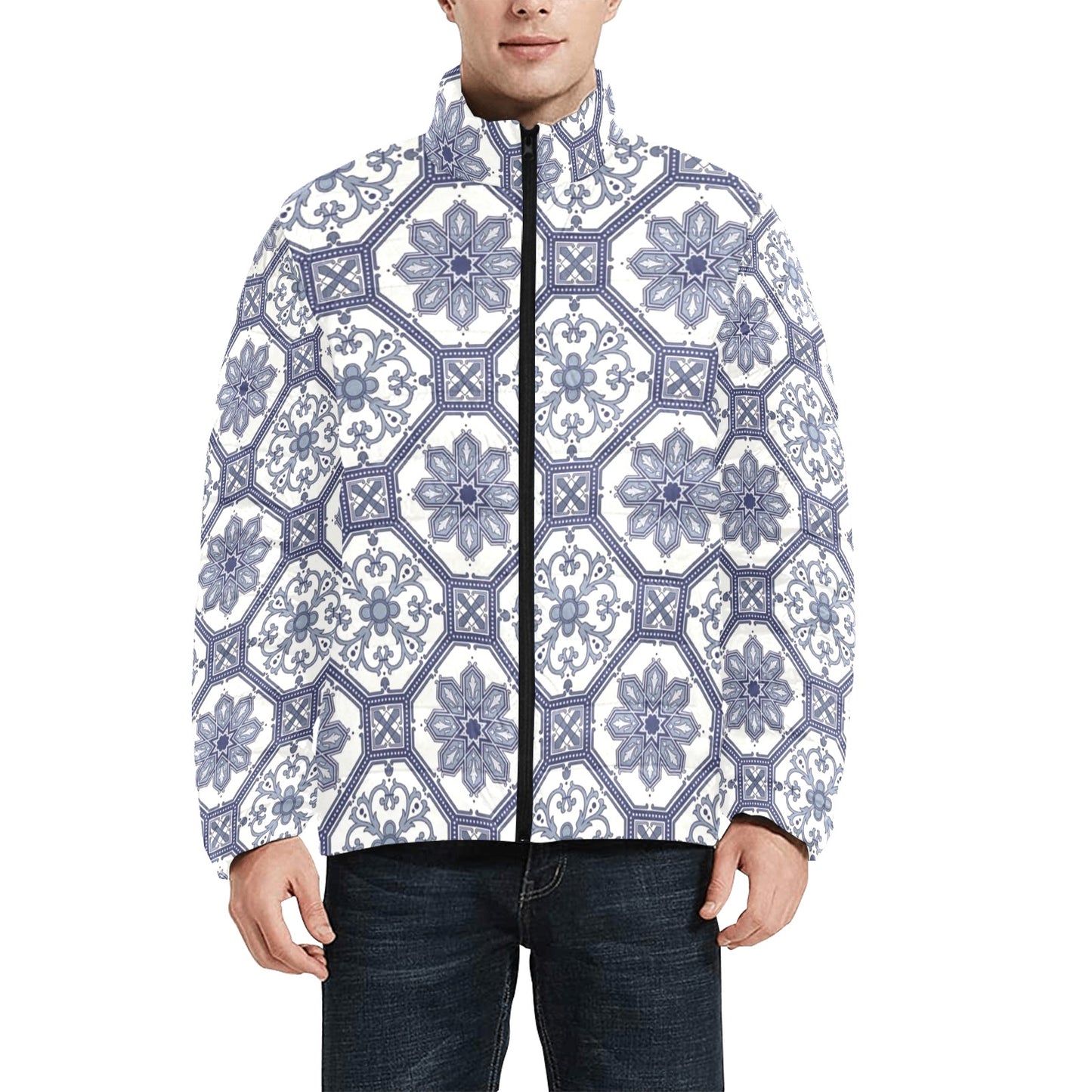 Men's Lightweight Bomber Jacket(ModelH41)