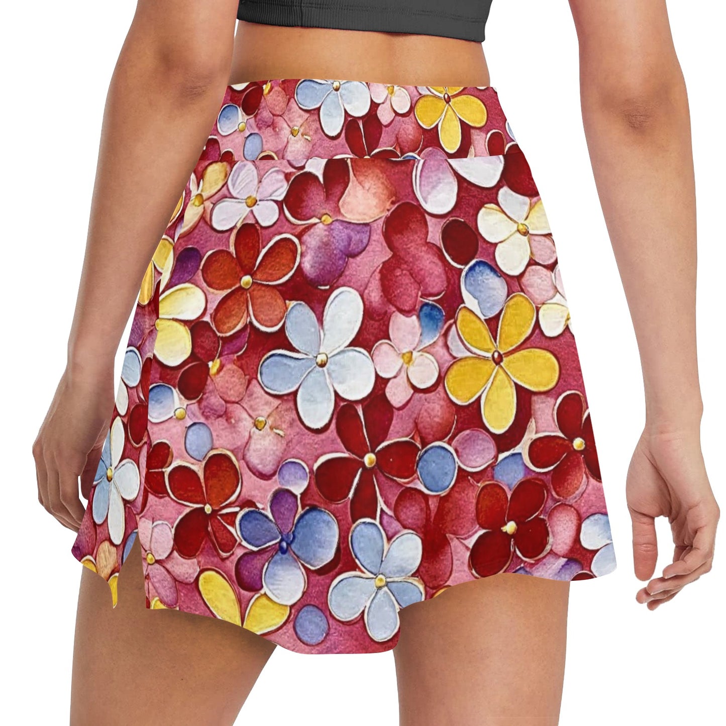 Women's Golf Skirt with Pocket (D64)