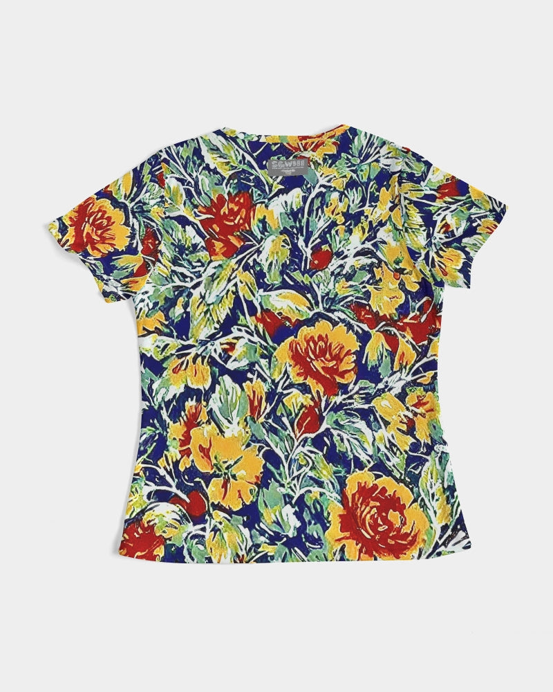 Painted floor design Women's All-Over Print Tee