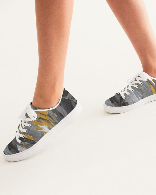 Black Sister Collection [Part 1 ] Women's Faux-Leather Sneaker