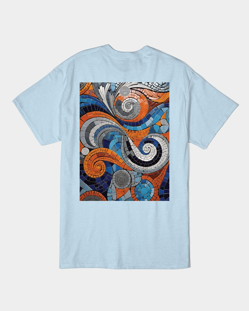 Beautiful Mosaic White Sister  Unisex Heavy Cotton T-Shirt | Gildan