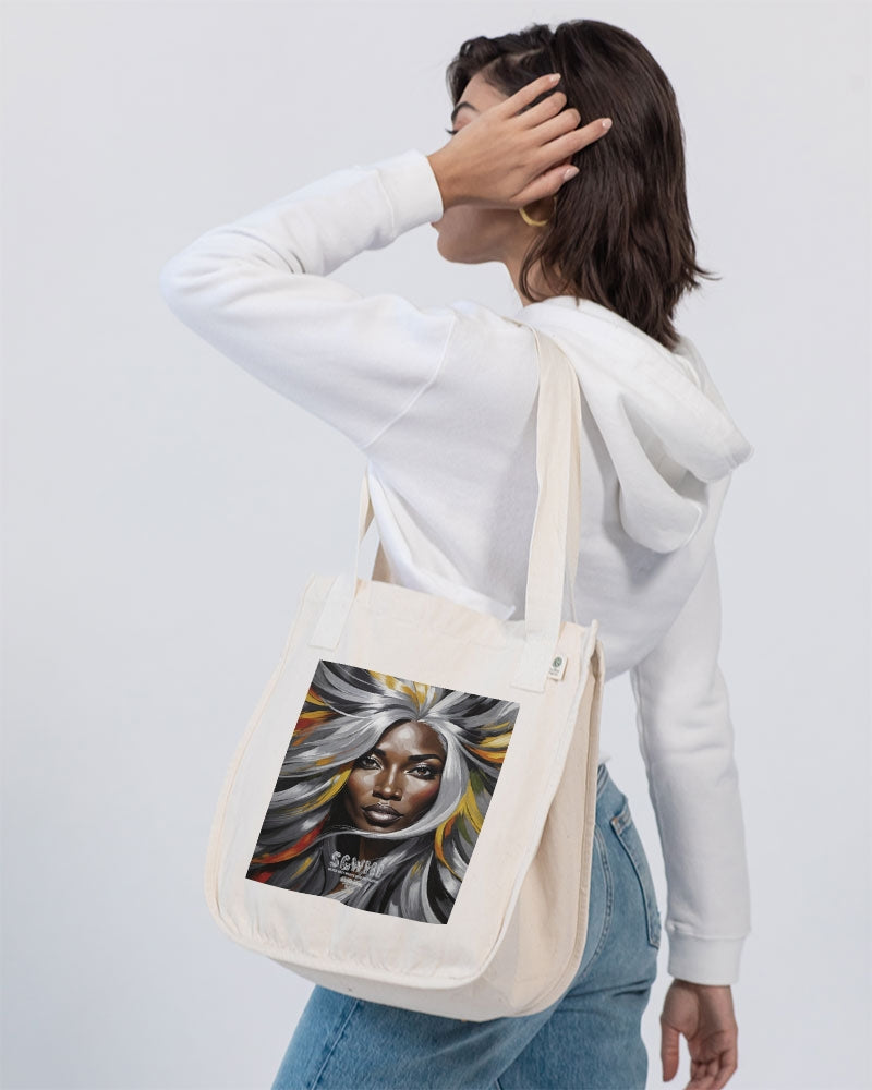 Black Sister Collection [Part 1 ] Organic Cotton Canvas Market Tote | Econscious