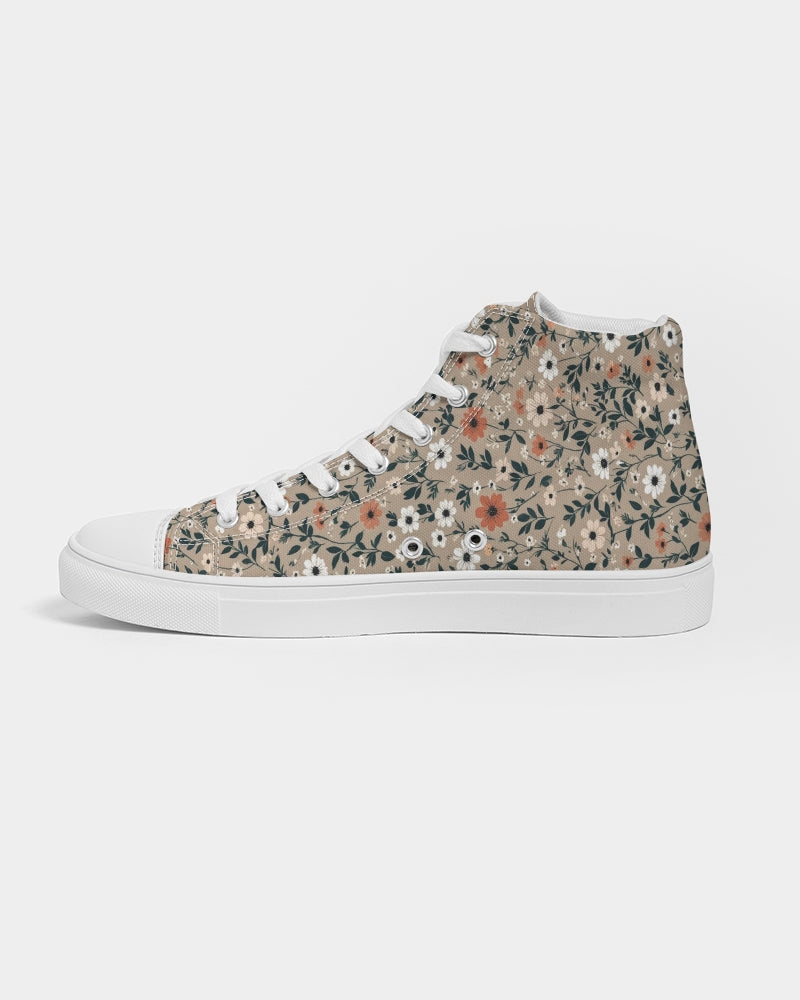 Busy and pretty Women's Hightop Canvas Shoe