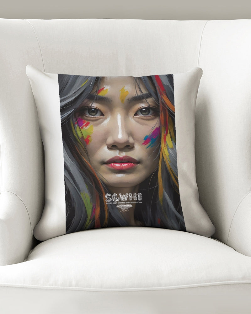 Asian Collection (Part 2 ) Throw Pillow Case 16"x16"