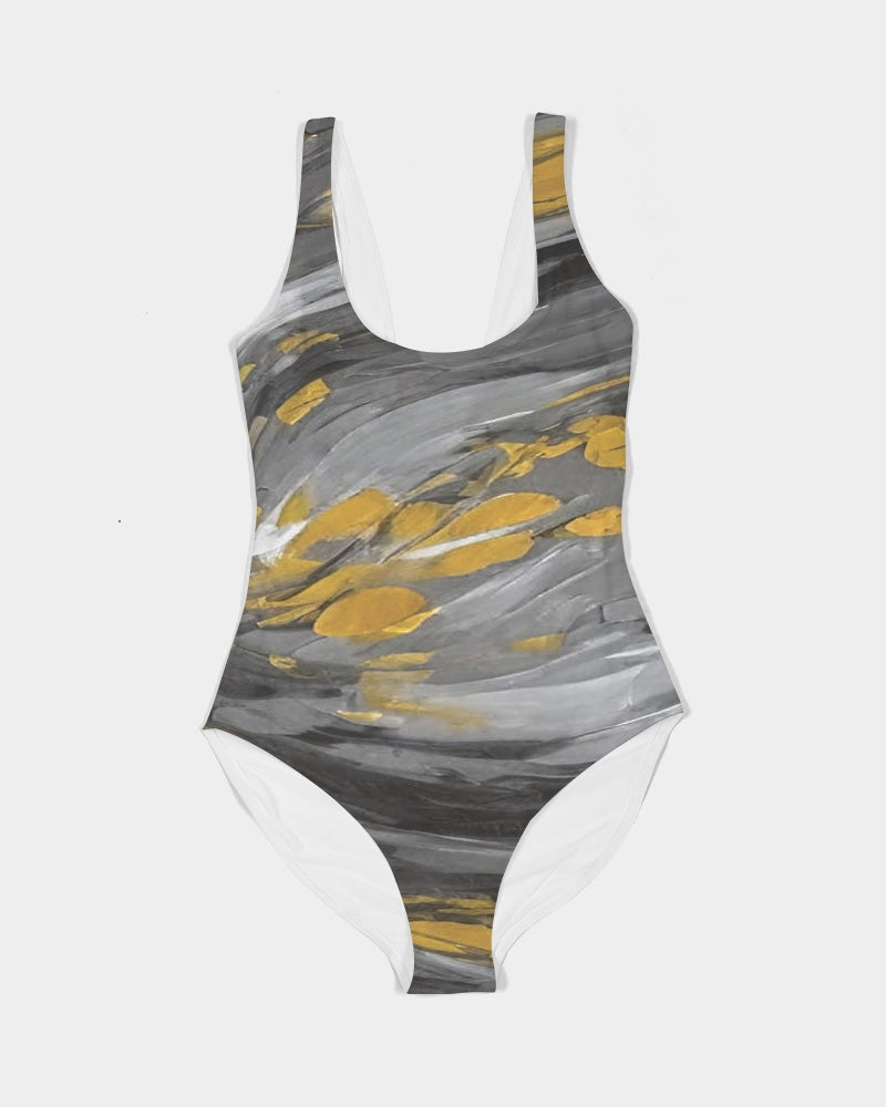 Black Sister Collection [Part 1 ] Women's All-Over Print One-Piece Swimsuit