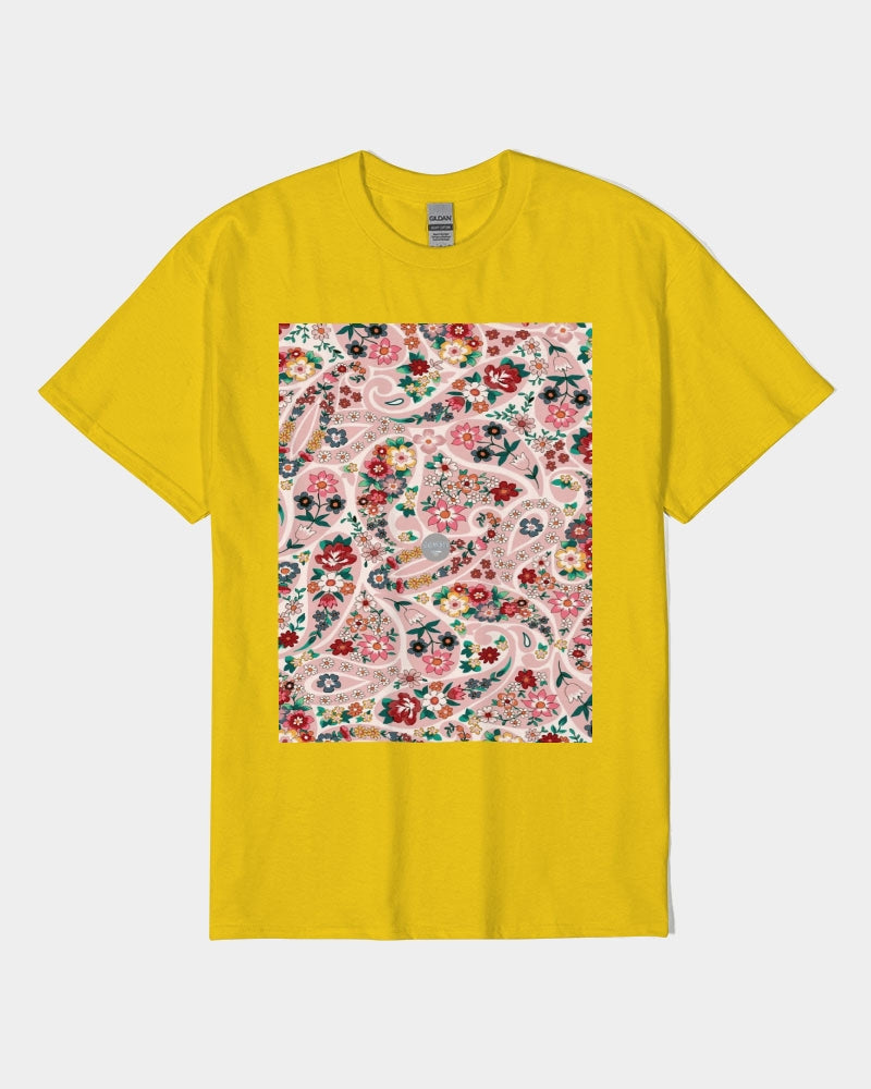 Pink abstract Pretty Sisters Unisex Heavy Cotton T-Shirt | Gildan