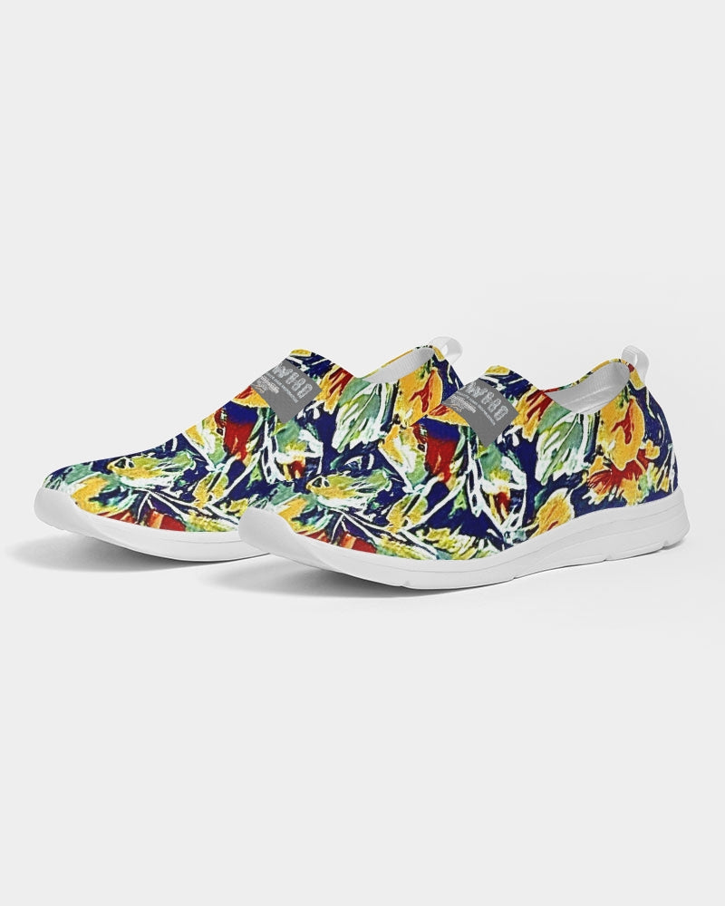 Painted floor design Women's Slip-On Flyknit Shoe