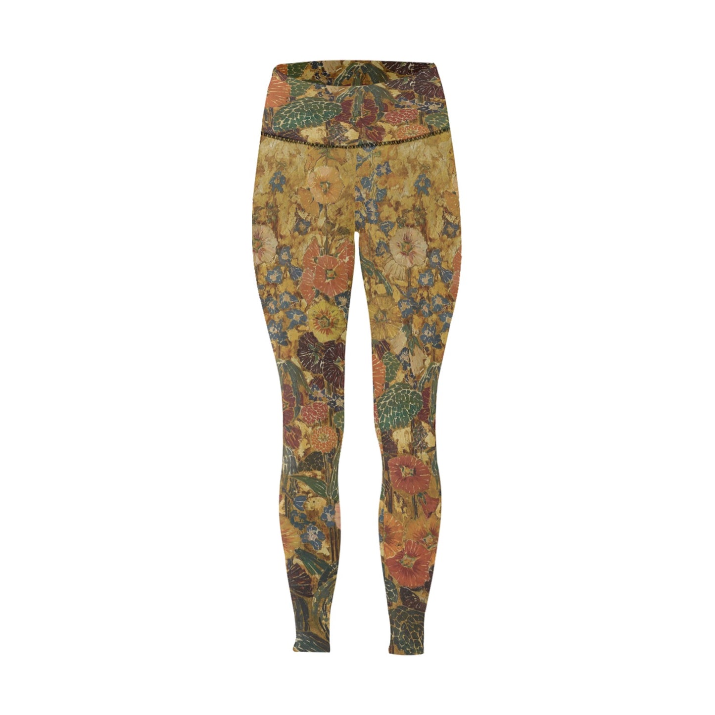 Women's High-Waisted Leggings (Model L36)