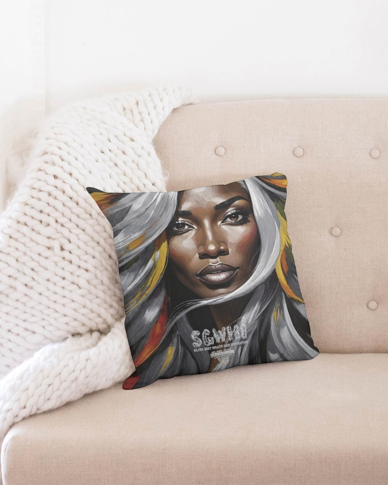 Black Sister Collection [Part 1 ] Throw Pillow Case 16"x16"