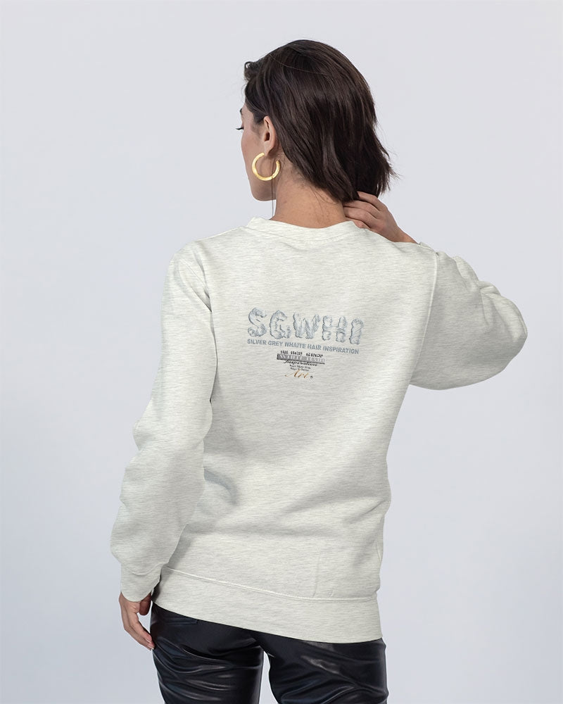 Blossom Indian Grey sister Unisex Premium Crewneck Sweatshirt | Lane Seven